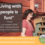 Faces of Housing Profile: Connie is a home-sharing advocate..