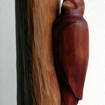 Photo of Bird on a Tree carving by Darcy McNamera